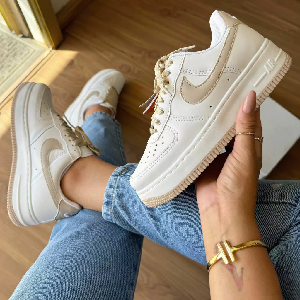 Air 1 Branco Palha