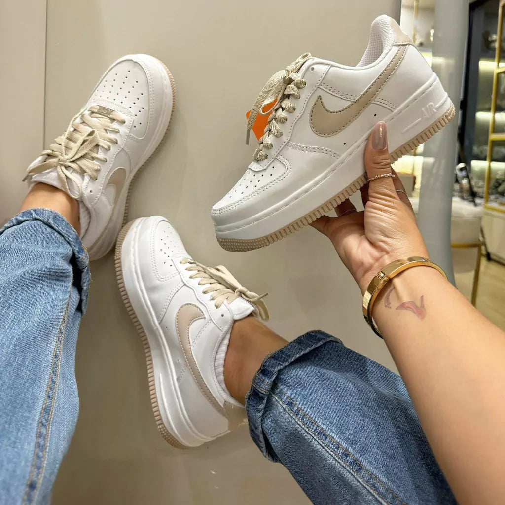 Air 1 Branco Palha